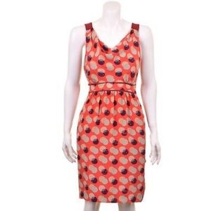 Moulinette Soeurs Dresses - Moulinette Soeurs Silk Here & There Dot Red Dress Moulinette Soeurs Dresses - Moulinette Soeurs Silk Here & There Dot Red Dress
